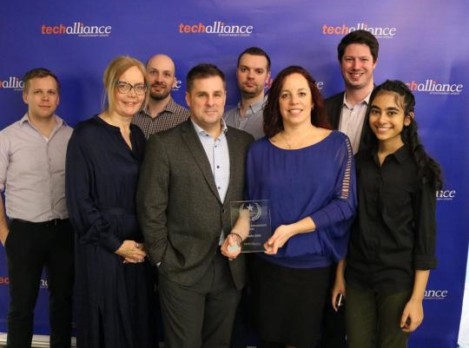 Ontario SEO wins Techcellence Community Engagement Award with Innovative web-based tool.