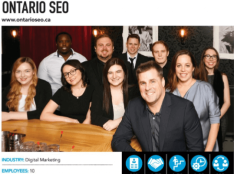 Ontario SEO Named One of London’s Best Places To Work