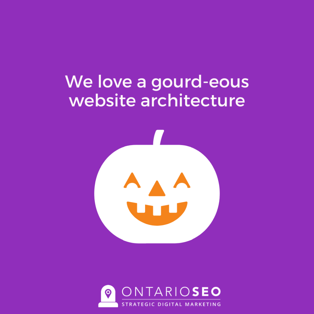 Ontario SEO Halloween digital advertising meme
