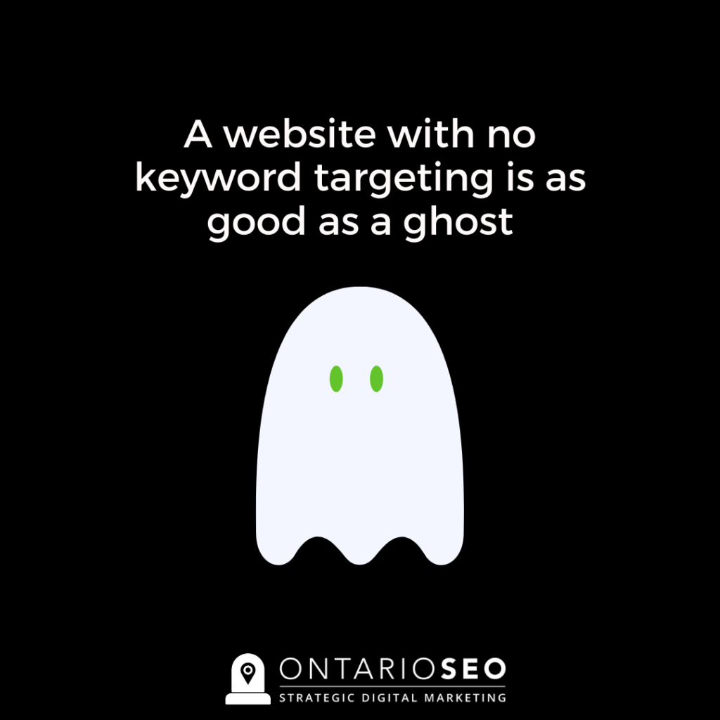 Halloween meme from Ontario SEO digital marketing team