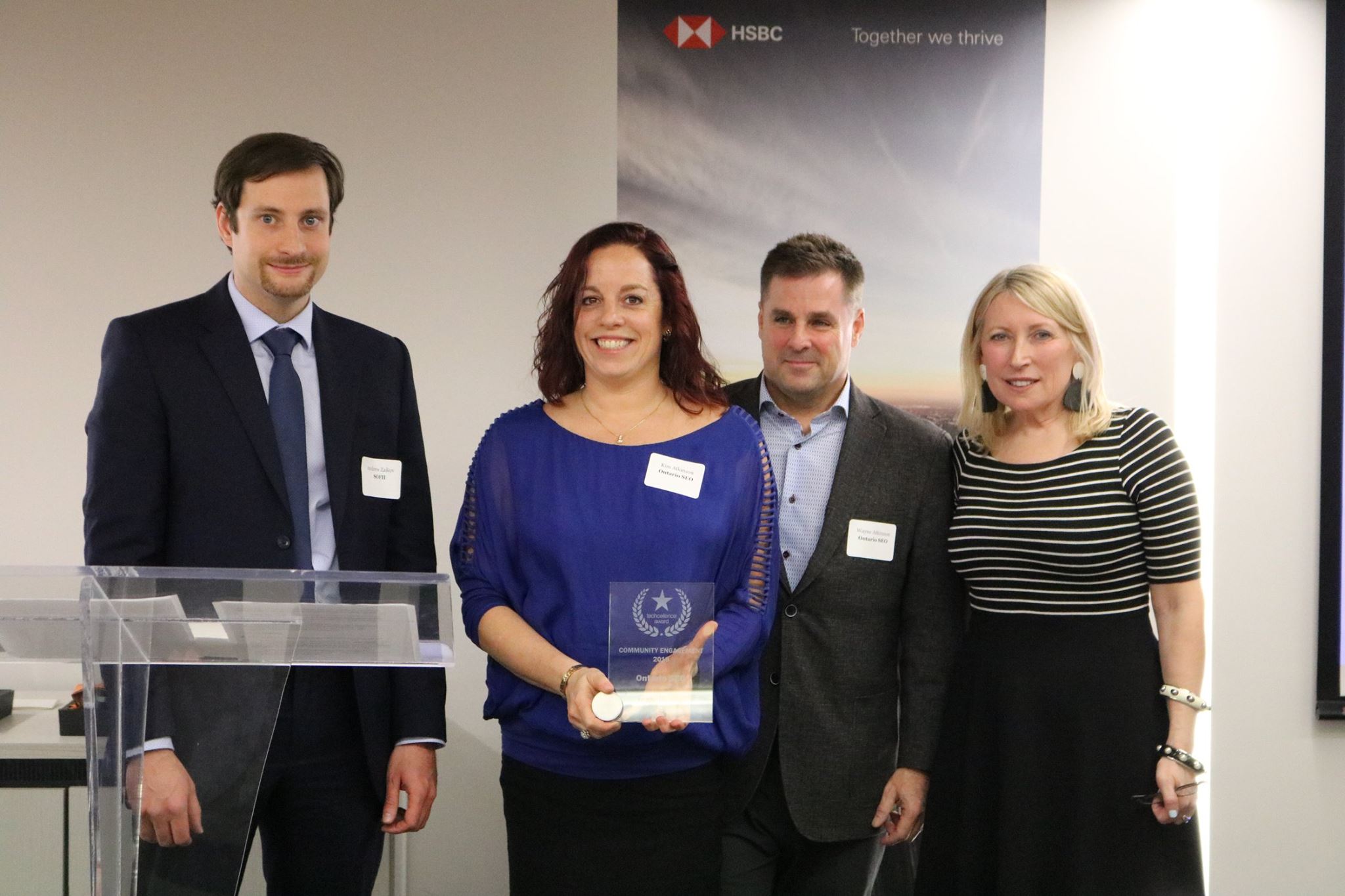 Ontario SEO wins Techcellence Community Engagement Award with Innovative web-based tool. 