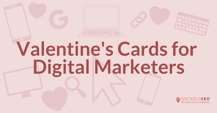 Valentine's Cards for Digital Marketers